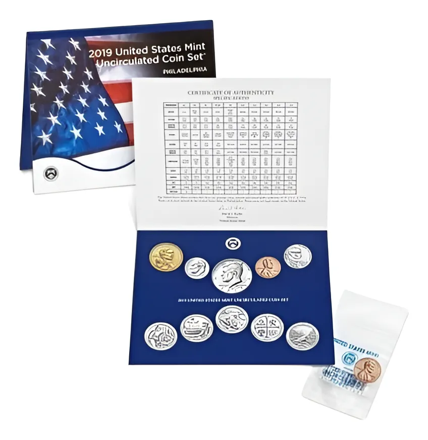 Robmar-USA-10 Monedas 10 P 0 D-Del 2019 1 BlĂster A Elegir