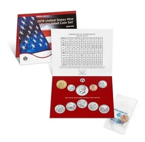 Robmar-USA-10 Monedas 10 P 0 D-Del 2019 1 BlĂster A Elegir - Imagen 3