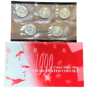 Robmar-USA-5 Quarter 25 Cents-1999(p)-Sobre-Acabado Satinado