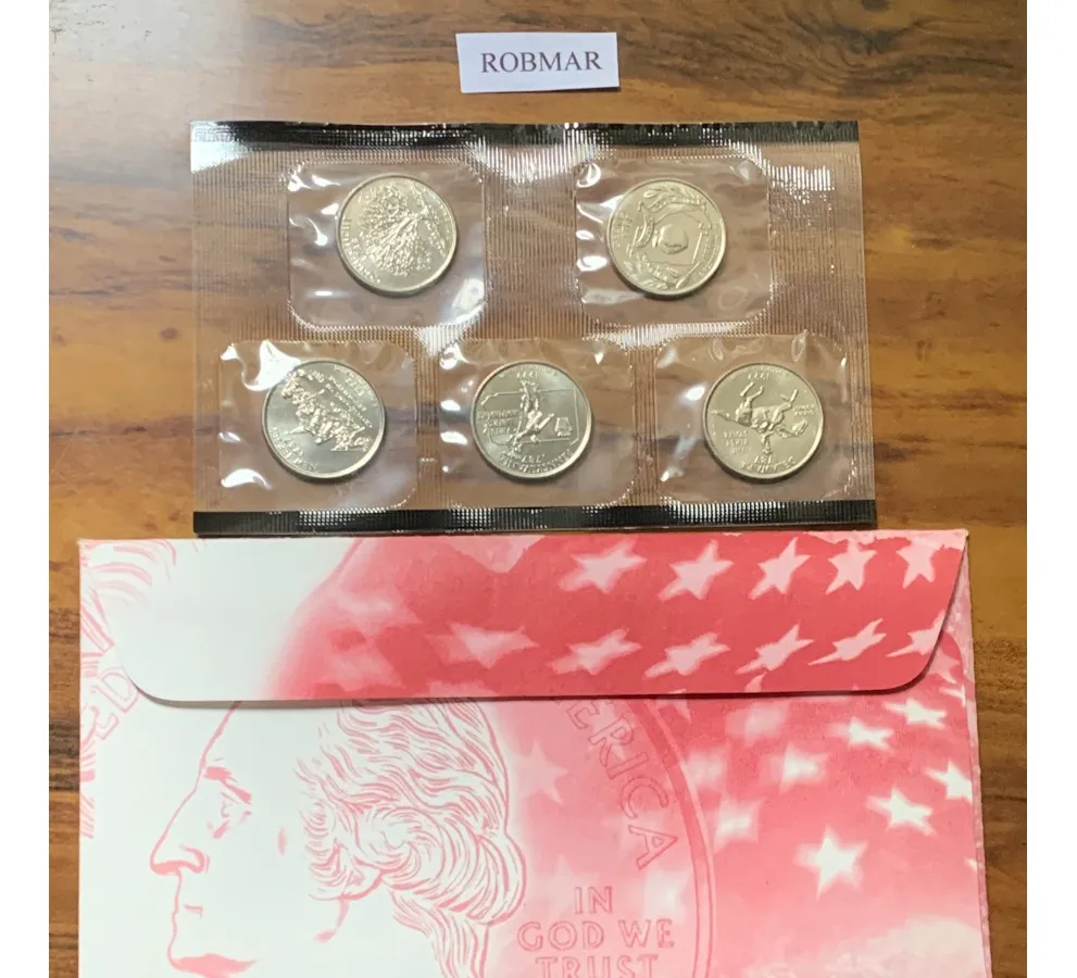 Robmar-USA-5 Quarter 25 Cents-1999(p)-Sobre-Acabado Satinado - Imagen 4