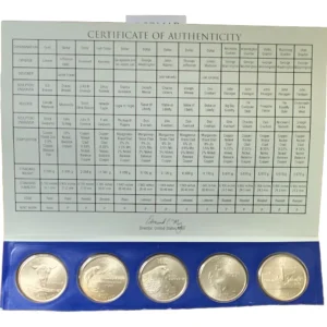 Robmar-USA-5 Quarter 25 Cents 2007(p)-Sobre-Acabado Satinado