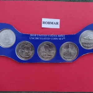 Robmar-USA-5 Quarter 25 Cents-2010(p)-Sobre-Acabado Satinado