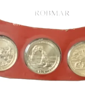 Robmar-USA-5 Quarter 25 Cents-2014(d)-Acabado Satinado-Blister