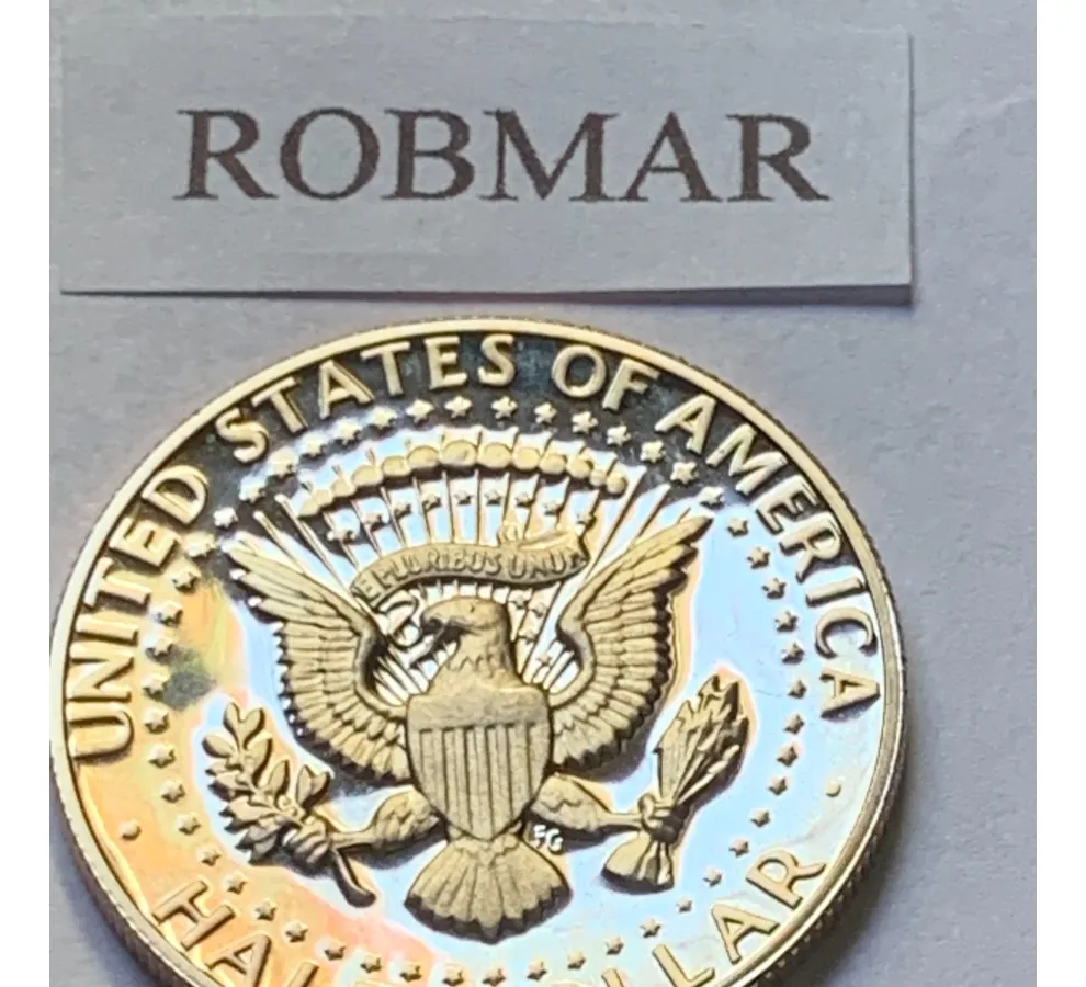 Robmar-USA- 50 Cents Half Dolar De Kennedy-1990(s)-Proof - Imagen 2