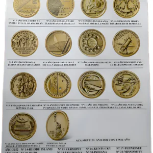 Robmar-USA Lote 4-Monedas Serie Innovation Primeras 2019/2023