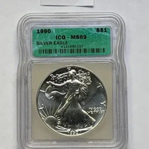 Robmar-USA-Blister De 1 Onza Plata 24k-1990-N°5 Emitido