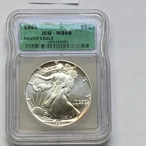 Robmar-USA-Blister De 1 Onza Plata 24k-1991-N°6 Emitido