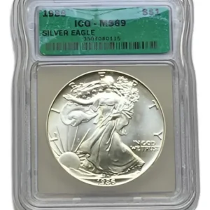 Robmar-USA-Blister De 1 Onza Plata 24k-1986-N°1 Emitido