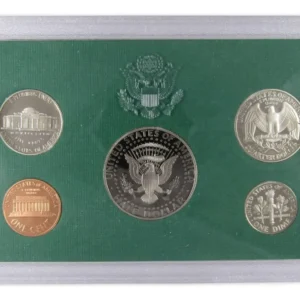 Robmar-USA-Estuche Con Emisión-5 Del Año 1995(s)-Proof-(brillo espejo)