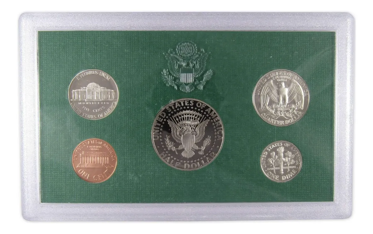 Robmar-USA-Estuche Con Emisión-5 Del Año 1998(s)-Proof - Imagen 2