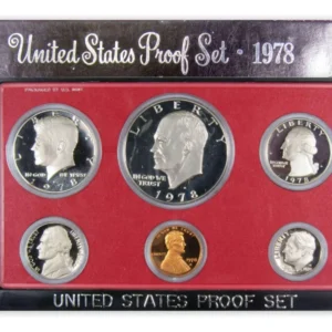 Robmar-USA-Estuche Con Emisión-6 Del Año 1978(s)-Proof-(brillo espejo)