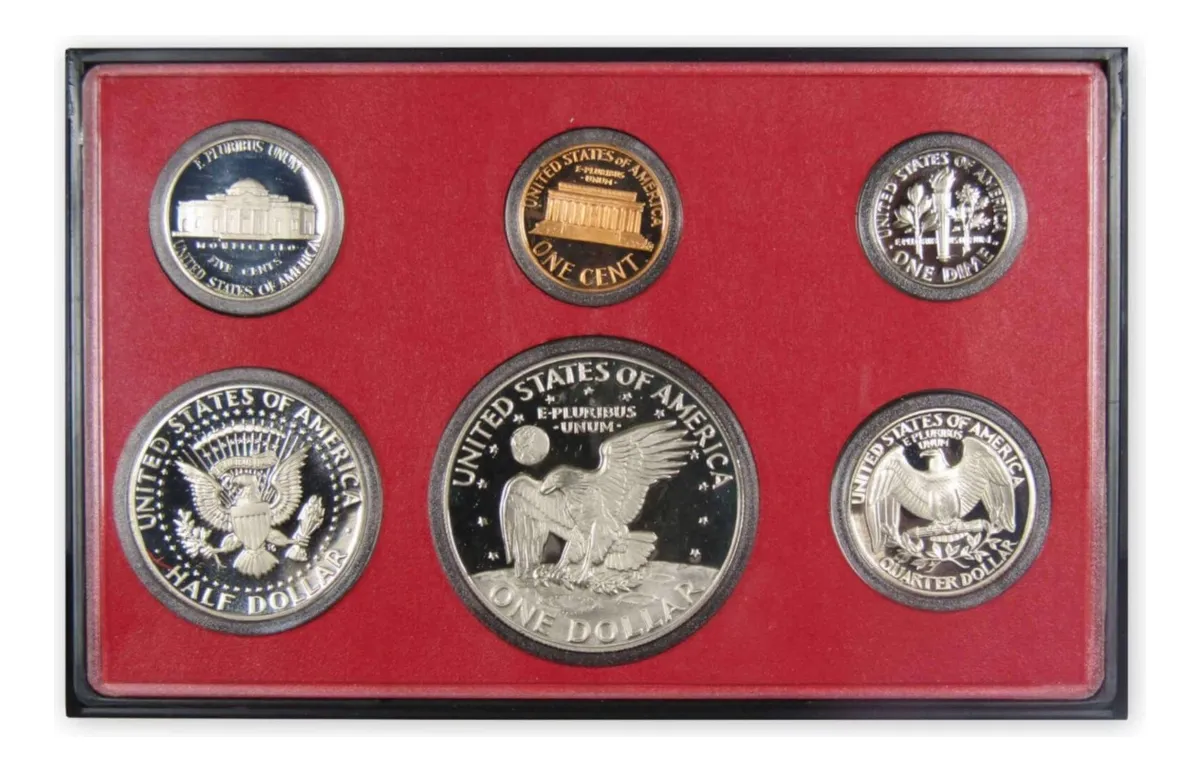 Robmar-USA-Estuche Con Emisión-6 Del Año 1978(s)-Proof-(brillo espejo) - Imagen 2