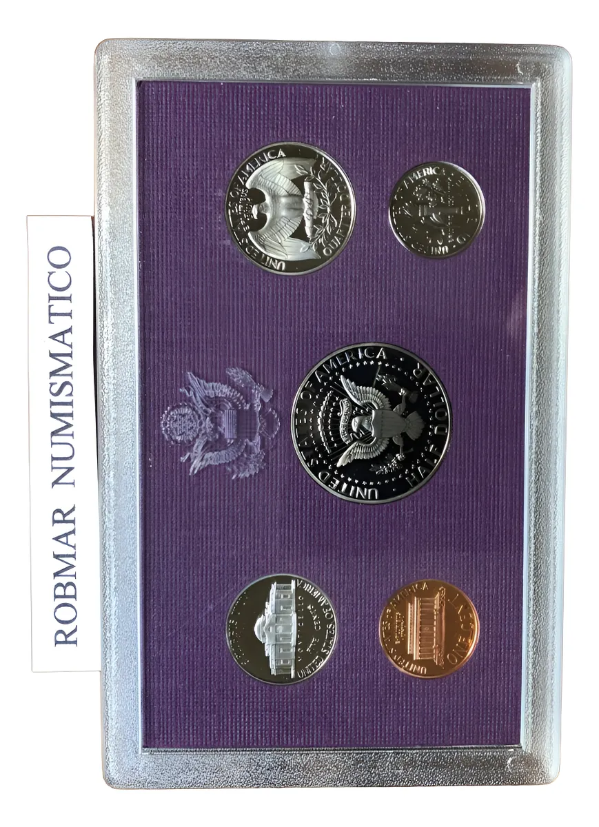 Robmar-USA-Estuche Con Emisión Del 1968 Al 1998(s)-Proof-Ver Año Publicado-San Francisco - Imagen 2