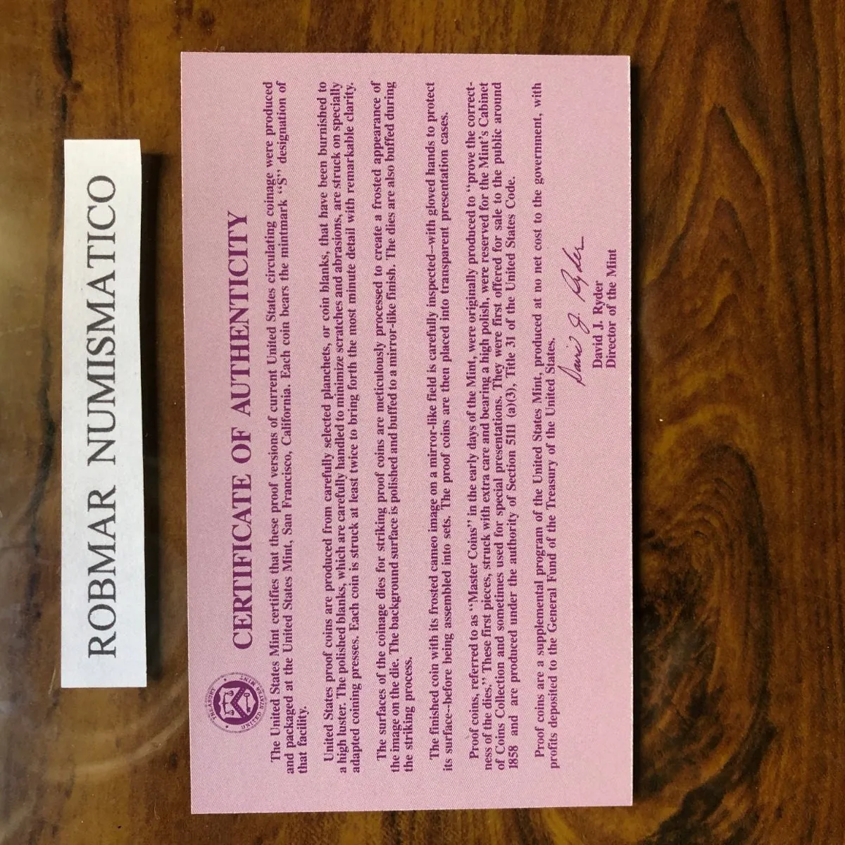 Robmar-USA-Estuche Con Emisión Del 1968 Al 1998(s)-Proof-Ver Año Publicado-San Francisco - Imagen 4