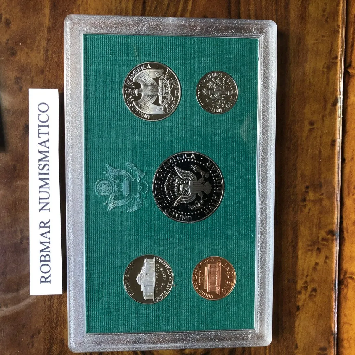 Robmar-USA-Estuche Con Emisión Del 1968 Al 1998(s)-Proof-Ver Año Publicado-San Francisco - Imagen 7