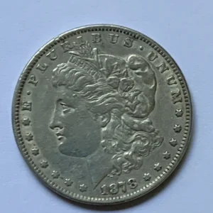 Robmar-USA-Morgan-Plata 900 26,73g-1878-N°2-Con Cápsula Protectora