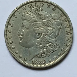 Robmar-USA-Morgan-Plata 900 26,73g-1885-Nº8-Con Cápsula Protectora