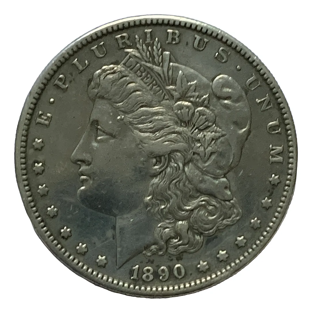 Robmar-USA-Morgan-Plata 900 26,73g-1890-Nº13-Con Cápsula Protectora