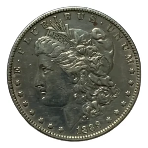 Robmar-USA-Morgan-Plata 900 26,73g-1889-Nº12-Con Cápsula Protectora