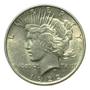 Robmar-USA-Peace Dólar-Plata 900 26,73g-1922-Nº 20-Con Cápsula Protectora