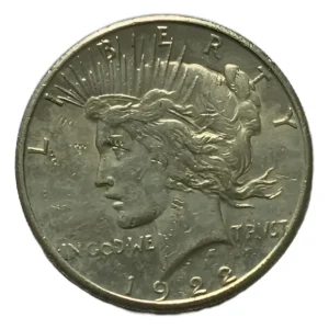 Robmar-USA-Peace Dólar-Plata 900 26,73g-1922(s)-Nº 22-Con Cápsula Protectora