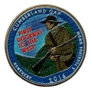 Robmar-USA-Quarter 25 Cents-2016-N°32-Parque Cumberland Gap