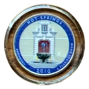 Robmar-USA-Quarter 25 Cents-2010-N° 1-Parque Hot Springs