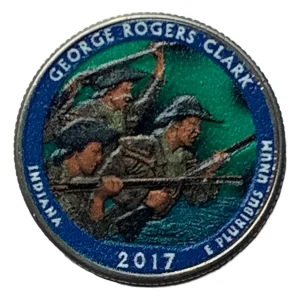 Robmar-USA-Quarter 25 Cents-2017-N°40-Parque George Rogers