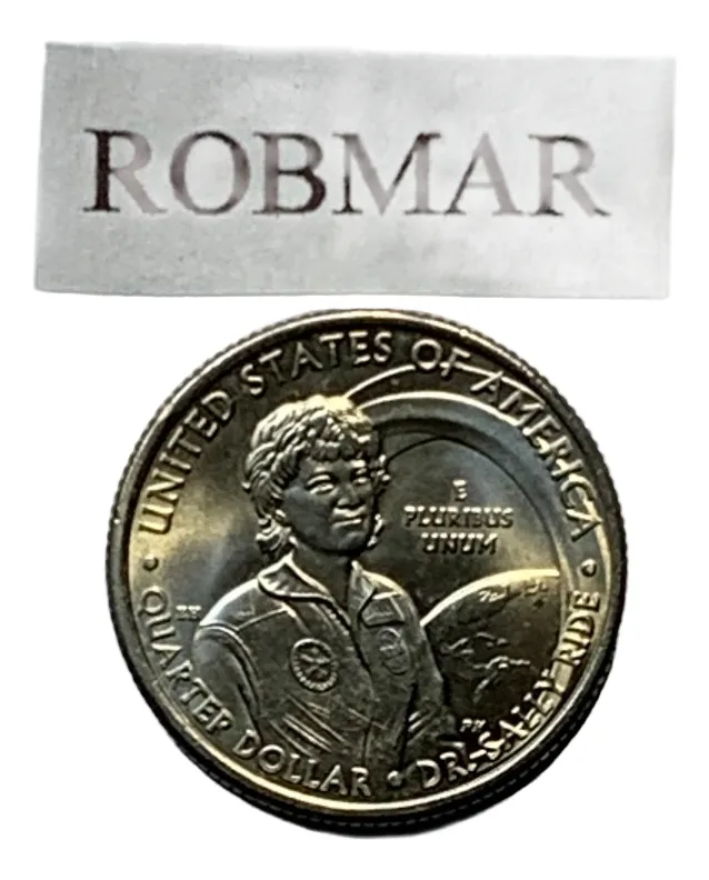 Robmar-USA-Quarter 25 Cents American Women-N°7-Sally Ride