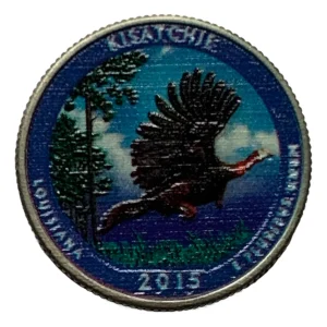 Robmar-USA-Quarter 25 Cents-2015-N°27-Parque Kisatchie