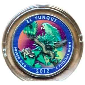 Robmar-USA-Quarter 25 Cents-2012-N°11-Parque El Yunque