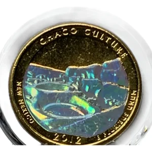 Robmar-USA-Quarter Bañado En Oro 24k Y Oleo-2012-Chaco Culture
