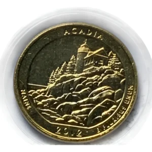 Robmar-USA-Quarter Bañado En Oro 24k-2012-N°13-Acadia