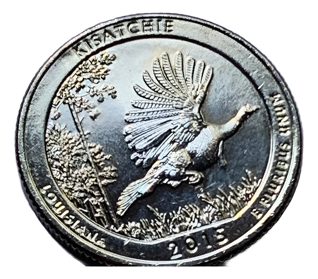 Robmar-USA-Quarter Bañado En Oro 24k-2015-N°27-Kisatchie