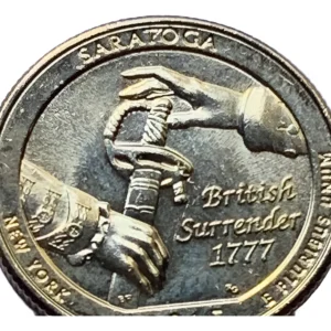 Robmar-USA-Quarter Bañado En Oro 24k-2015-N°30-Saratoga