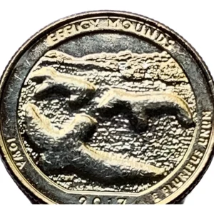 Robmar-USA-Quarter Bañado En Oro 24k-2017-N°36-Effigy Mound