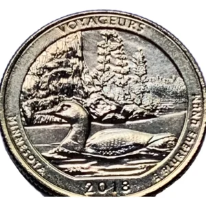 Robmar-USA-Quarter Bañado En Oro 24k-2018-N°43-Voyageurs