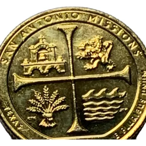 Robmar-USA-Quarter Bañado En Oro 24k-2019-N°49-San Antonio