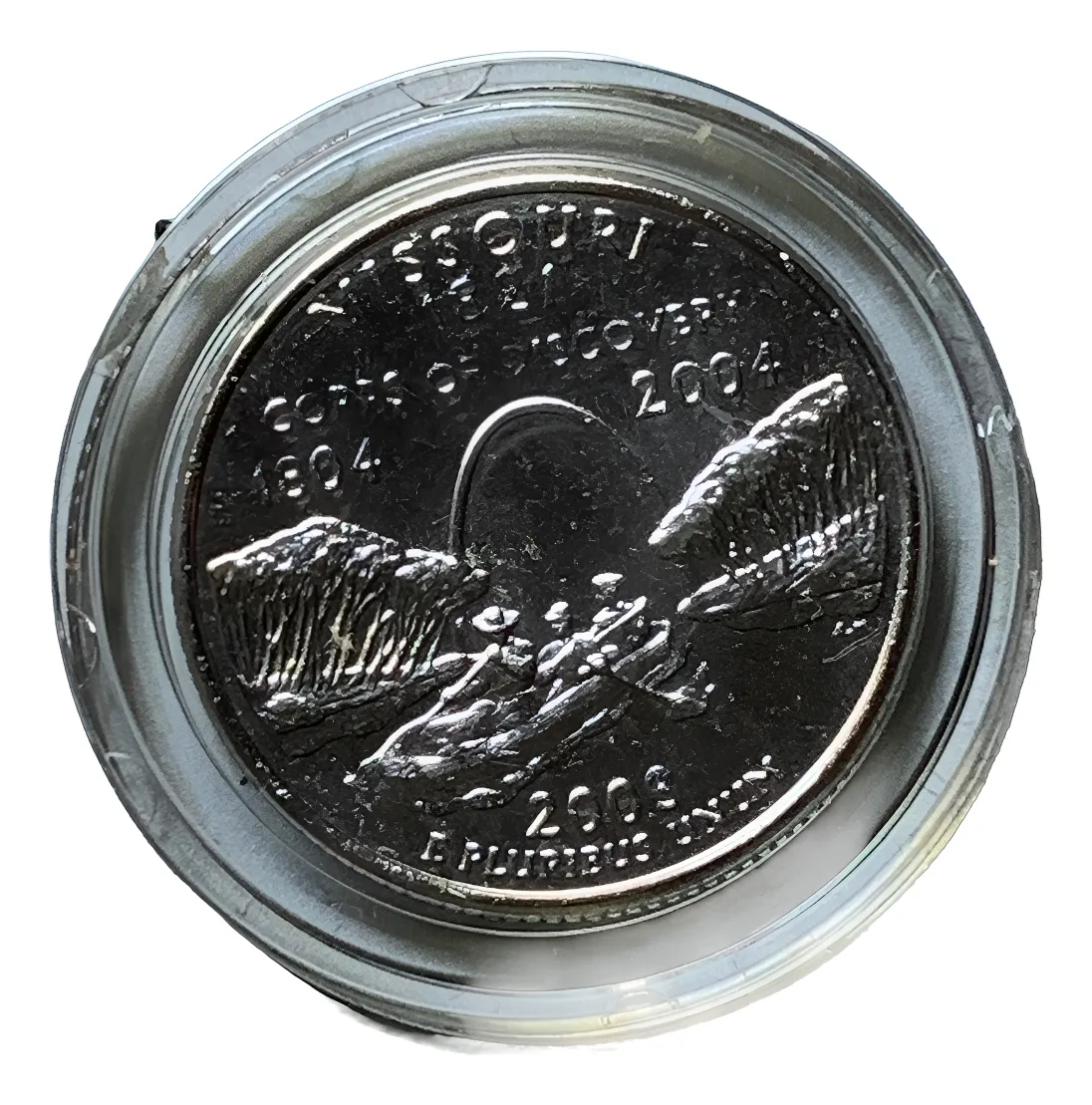 Robmar-USA-Quarter Bañado En Platino 24k-2003(d)-Missouri