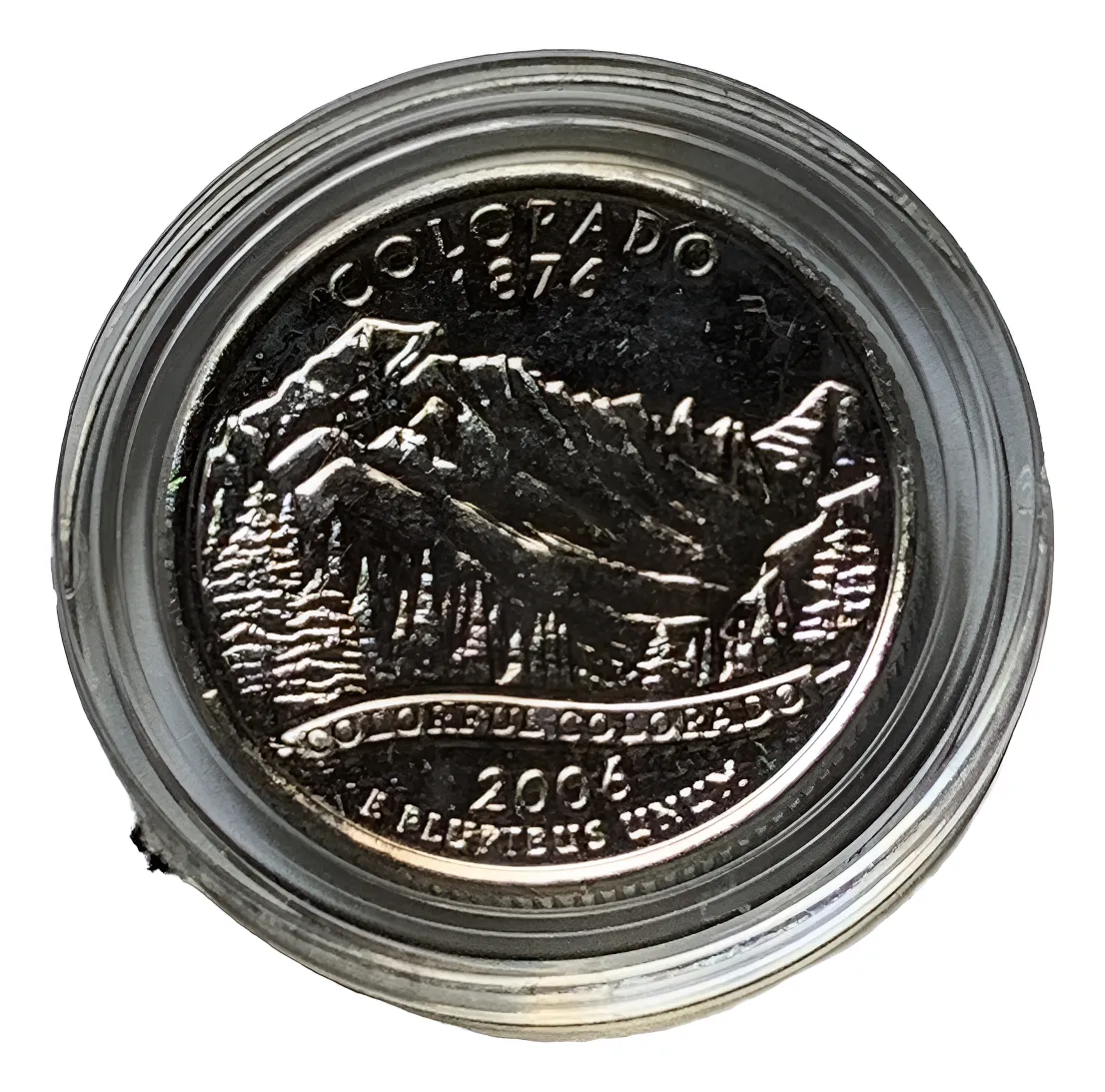 Robmar-USA-Quarter Bañado En Platino 24k-2006(d)-Colorado