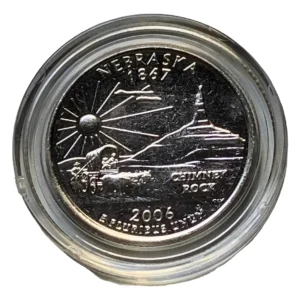 Robmar-USA-Quarter Bañado En Platino 24k-2006(d)-Nebraska
