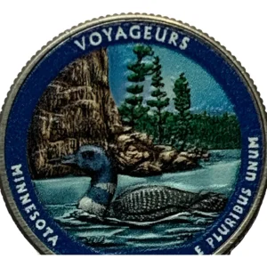 Robmar-USA-Quarter 25 Cents-2018-N°43-Parque Voyageurs