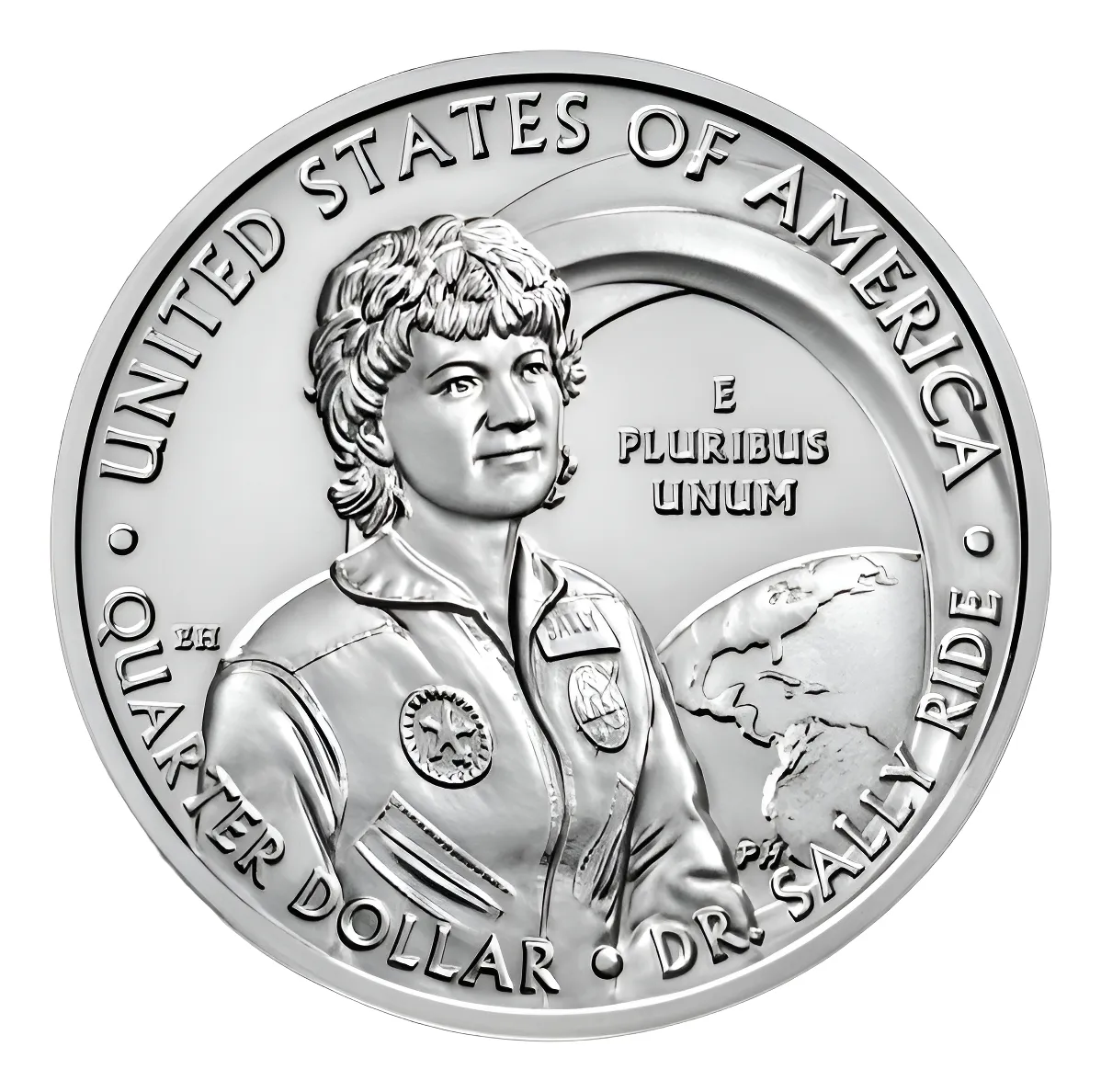 Robmar-USA-Quarter Serie American Women-N°2-Sally Ride