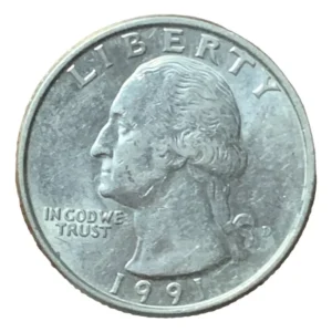 Robmar-usa-quarter-del Año 1991 P emitida en pensilvañia hay de las series parques y de los estados