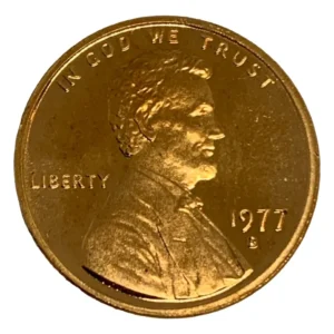 Robmar-USA-1 Cent Penny-1977(s)-Proof-Con Cápsula Protectora-Certificada